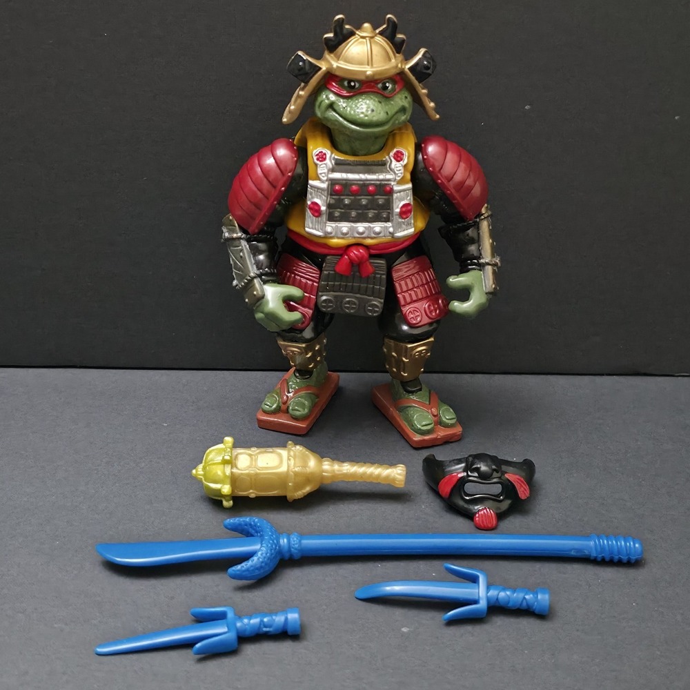 TMNT Samurai Raph Movie III Teenage Mutant Ninja Turtles Playmates 1993 Vtg